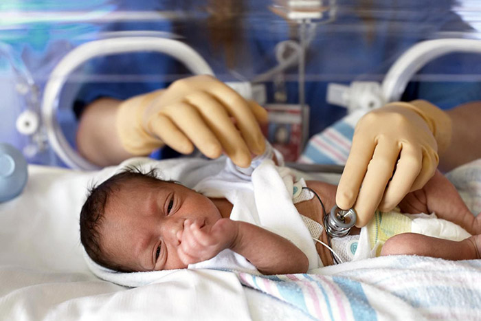 newborn in NICU