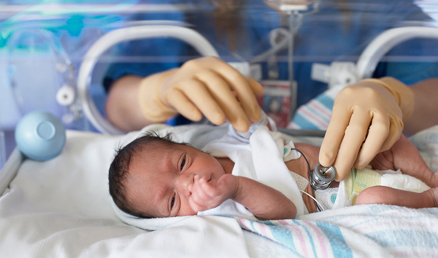 newborn in NICU