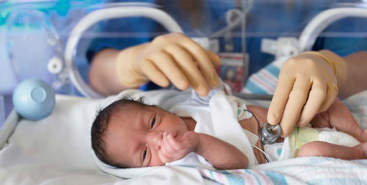 jaundice baby in NICU