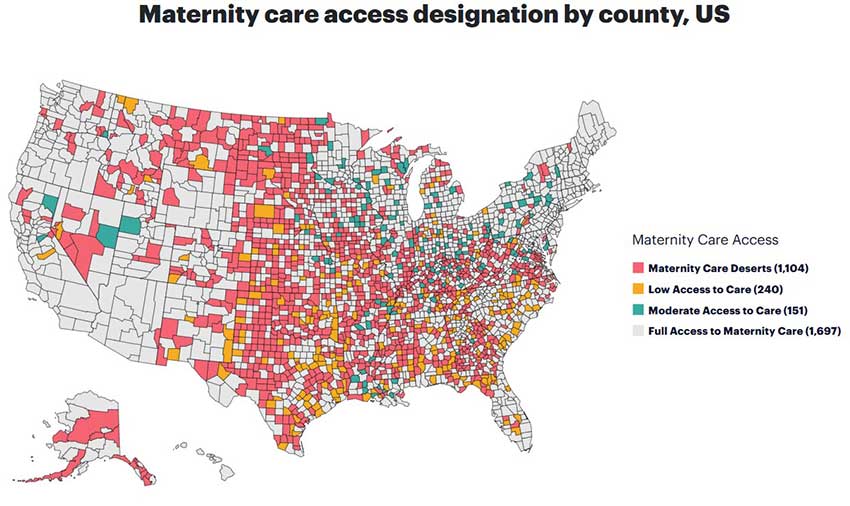 maternity care deserts