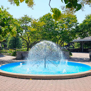 South Point Fountain in Naperville, Illinois